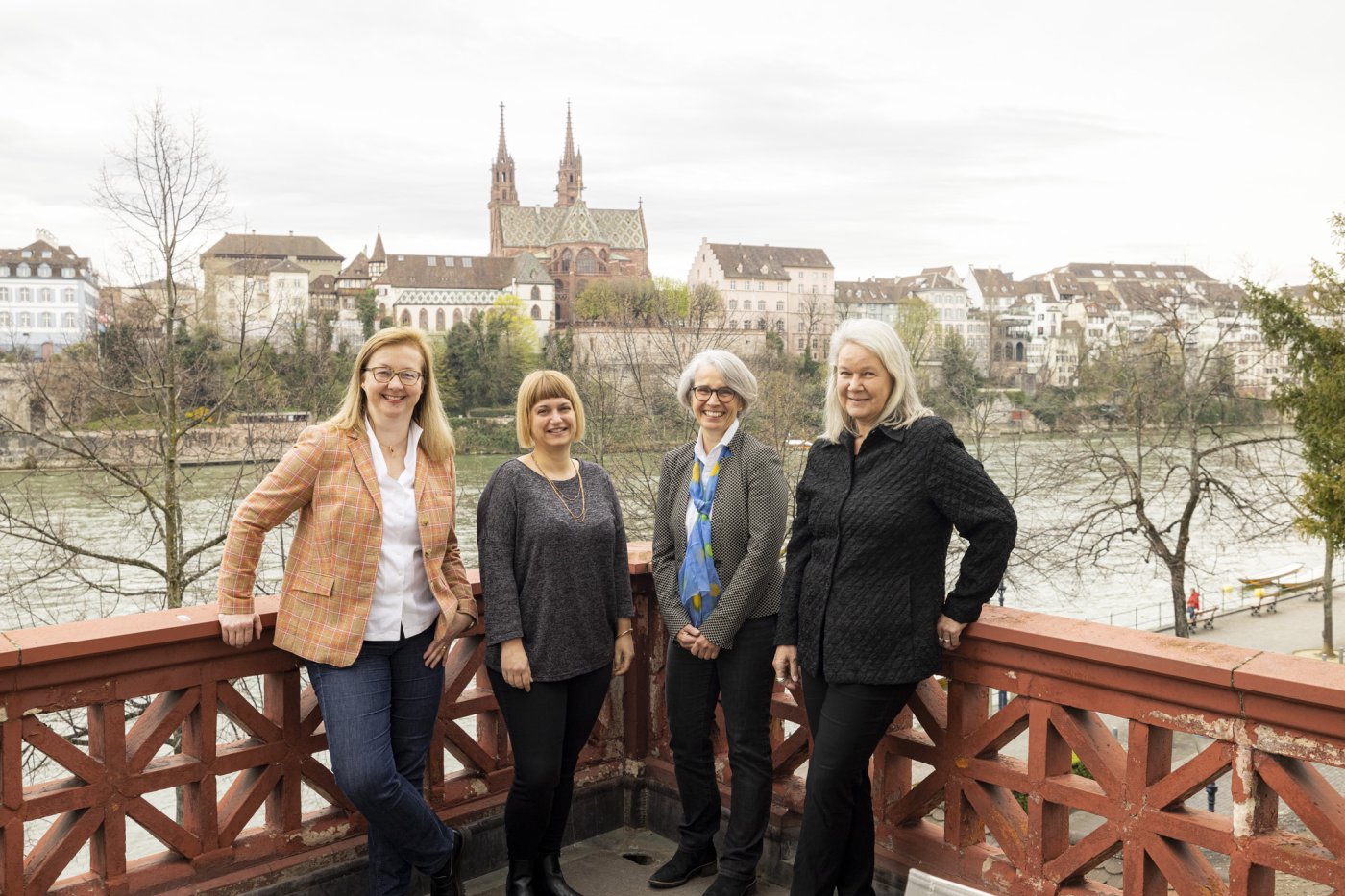 von links nach rechts: Anita Conrad, Simone Kraus, Jolanda Weber, Miriam Müller